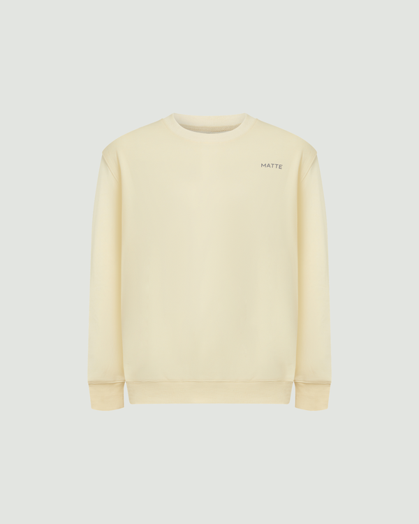 Cream Loopback Sweatshirt